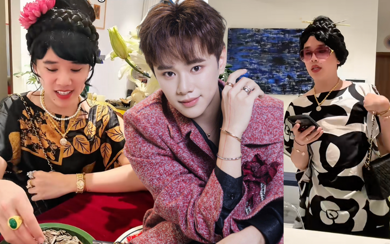 Chàng trai gen Z hóa thân bà mẹ miền Bắc gây sốt TikTok