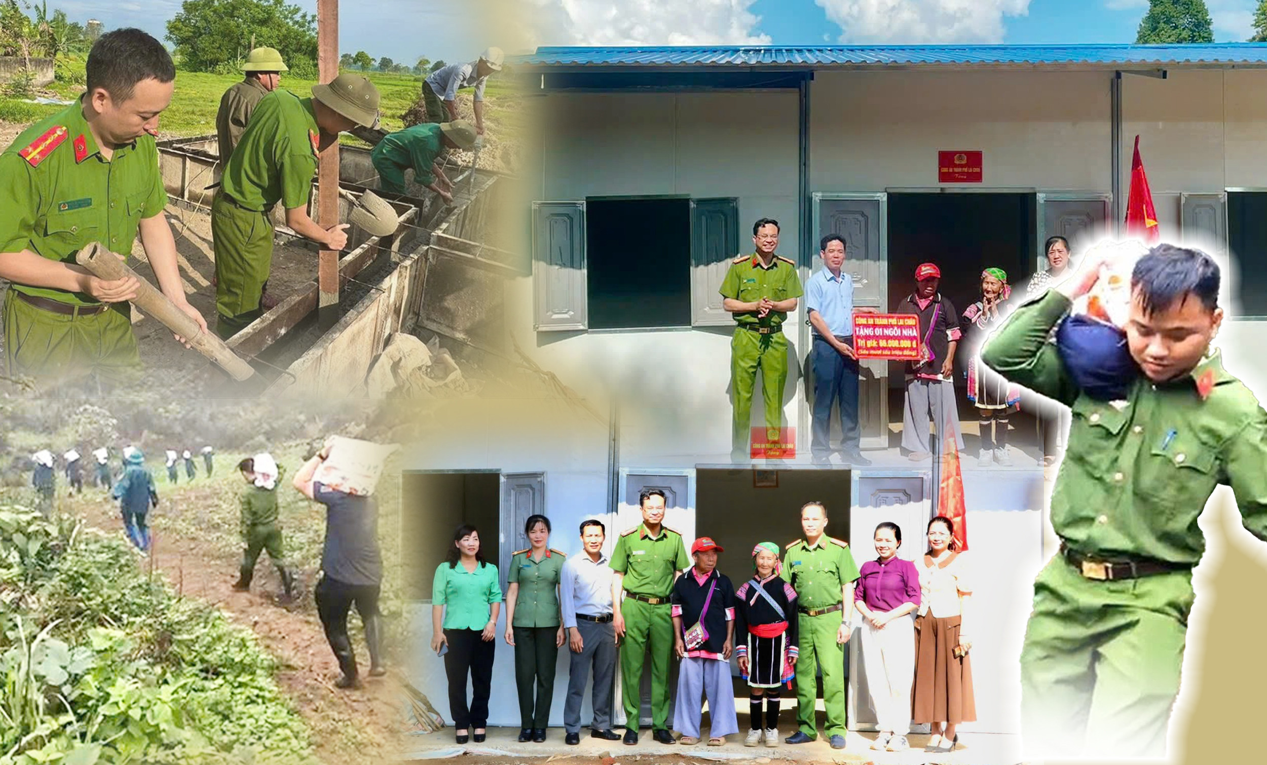 Mái ấm an cư - Dấu ấn người chiến sĩ Công an vì Nhân dân