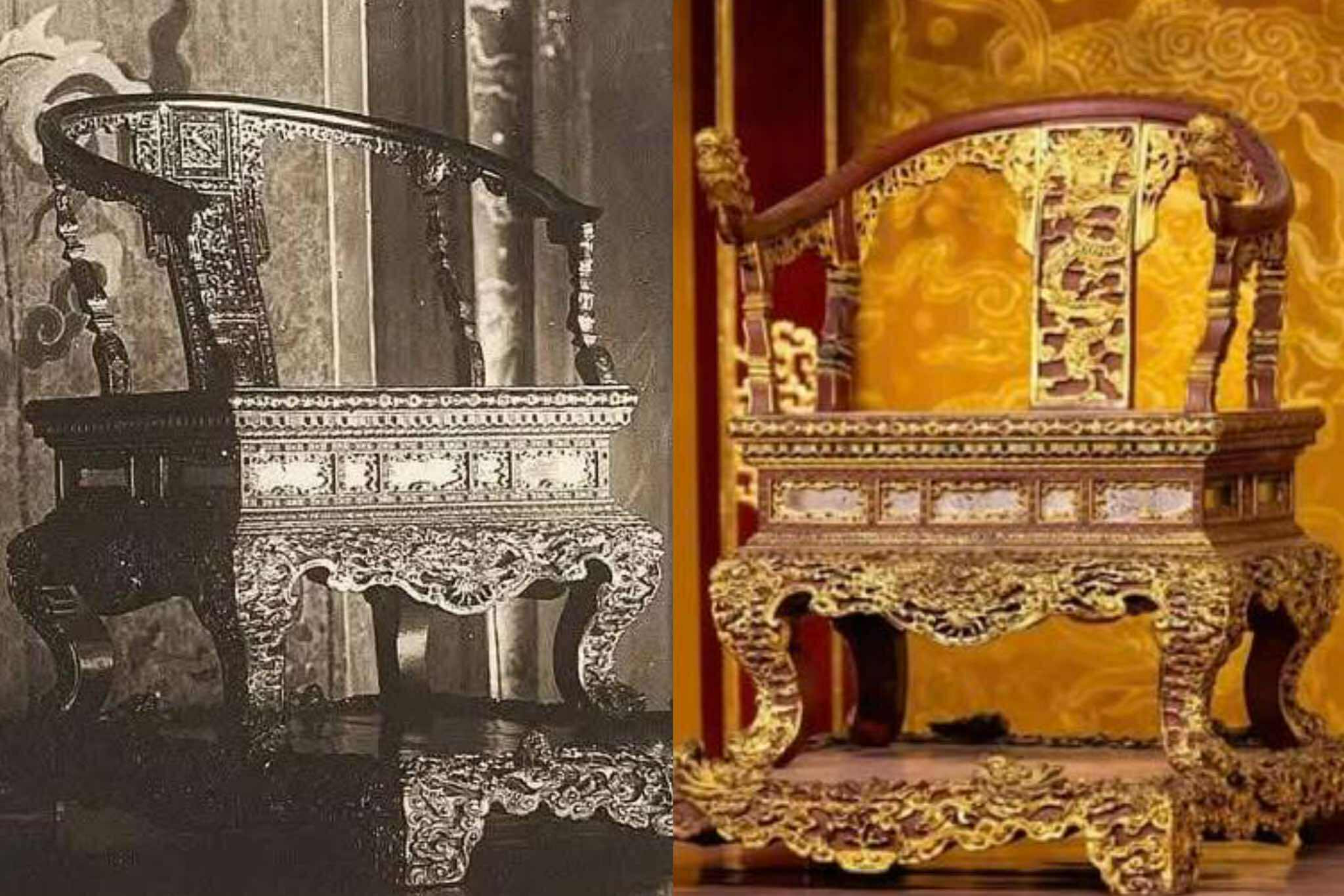 Ngai vua triều Nguyễn bị phá hoại khác với ảnh tư liệu: Chuyên gia lý giải