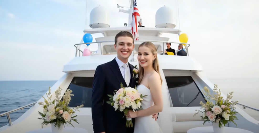 Video giả con trai ông Trump kết hôn với Công chúa Tây Ban Nha 'dậy sóng mạng'