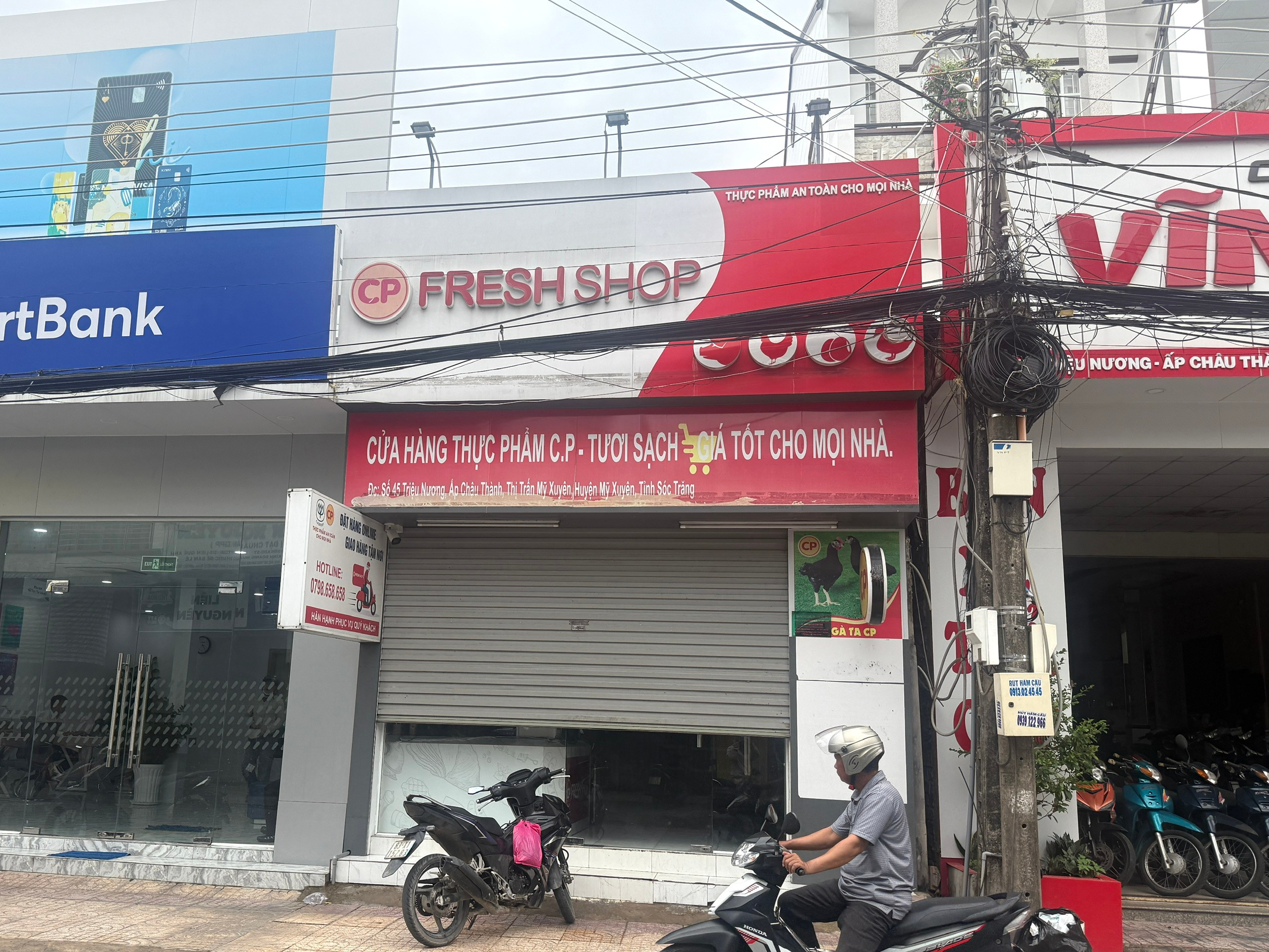 Kết quả kiểm tra mẫu thịt heo xay của cửa hàng C.P. Fresh Shop Sóc Trăng