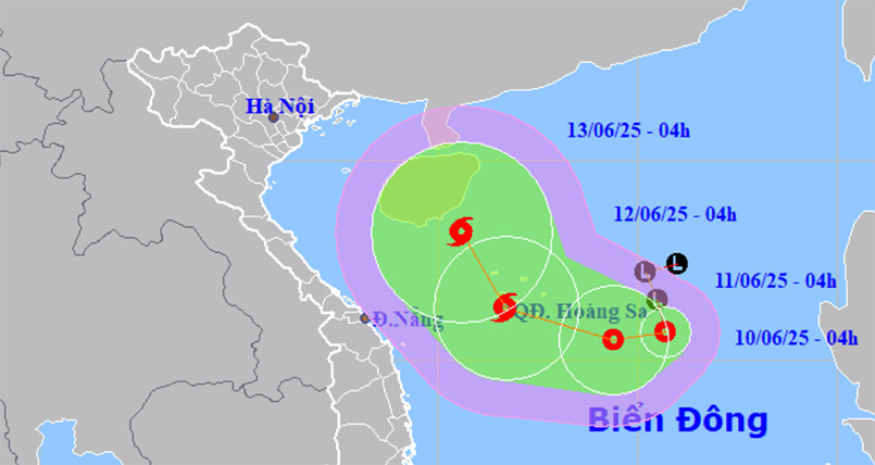 Biển Đông sắp đón bão số 1, chuyên gia dự báo đường đi và mức độ nguy hiểm