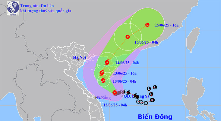Tin bão số 1 năm 2025 mới nhất: Bão Wutip đổ bộ vào đâu?