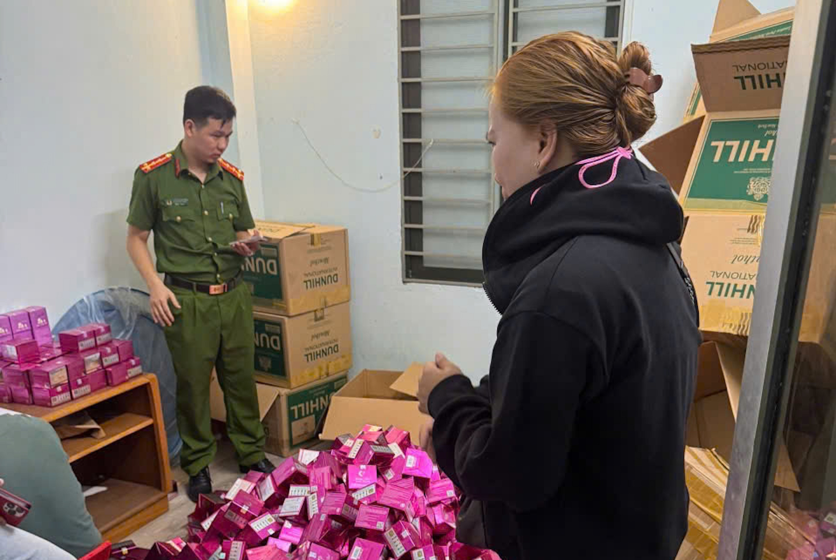 Nữ giám đốc ở Đà Nẵng sản xuất, buôn bán mỹ phẩm giả