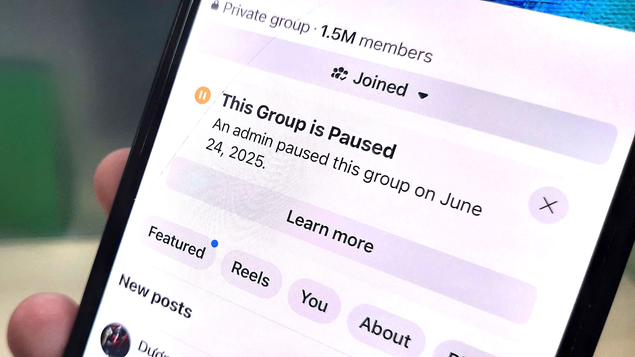 Loạt nhóm Facebook 'đóng băng', quản trị viên mất quyền kiểm soát không lý do