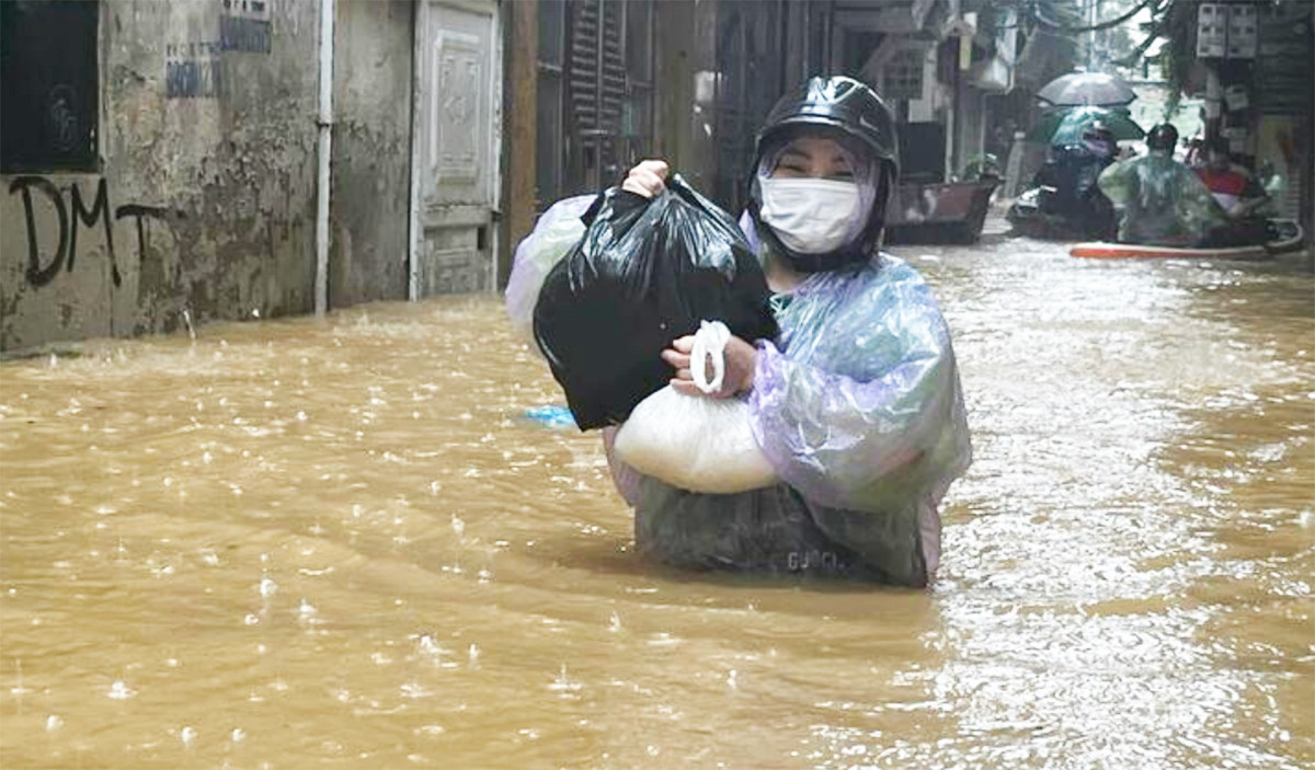 Dự báo cả nước mưa lớn đến giữa tuần sau