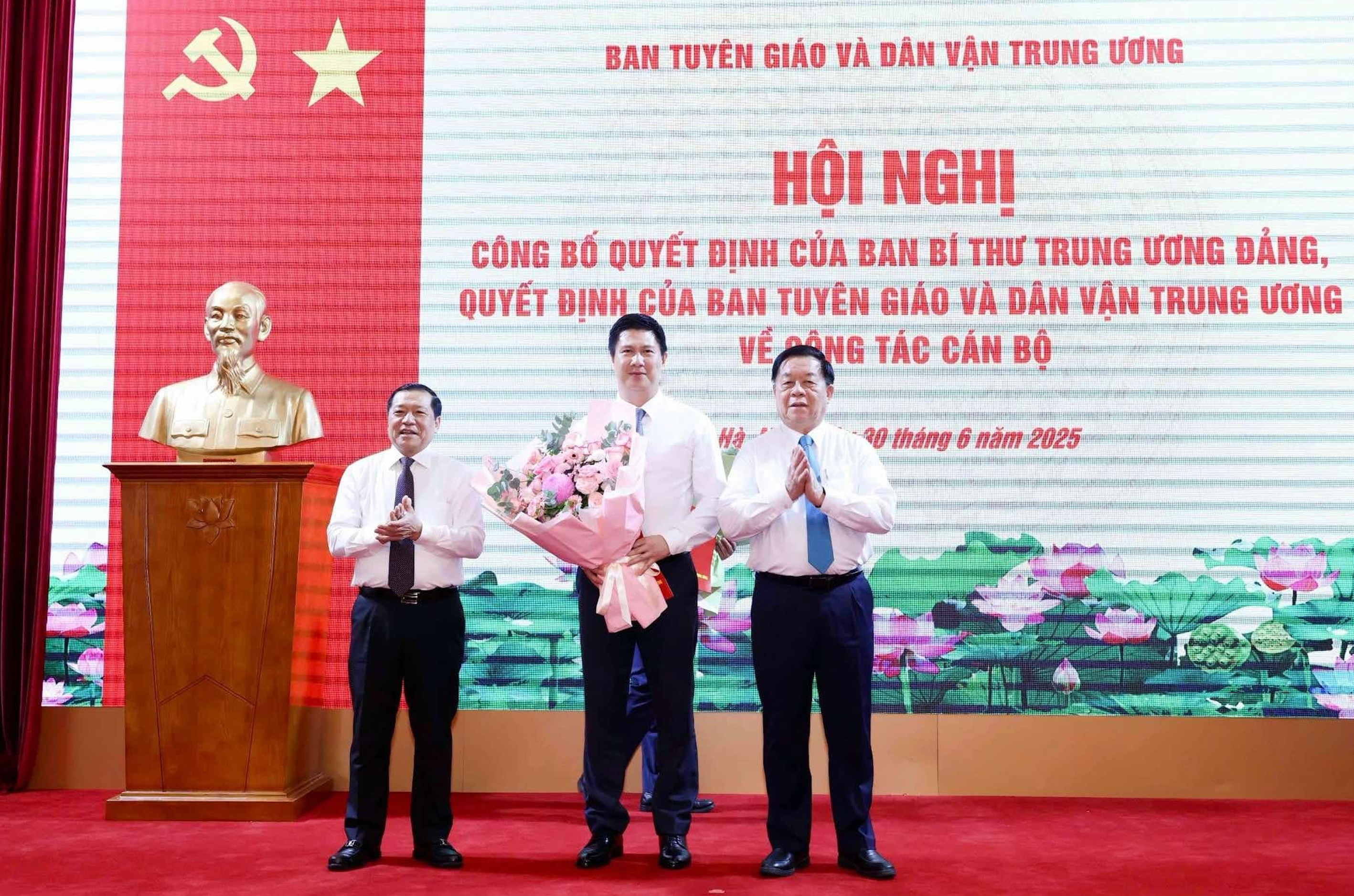 Ông Nguyễn Quế Lâm giữ chức Chánh Văn phòng Ban Tuyên giáo và Dân vận Trung ương