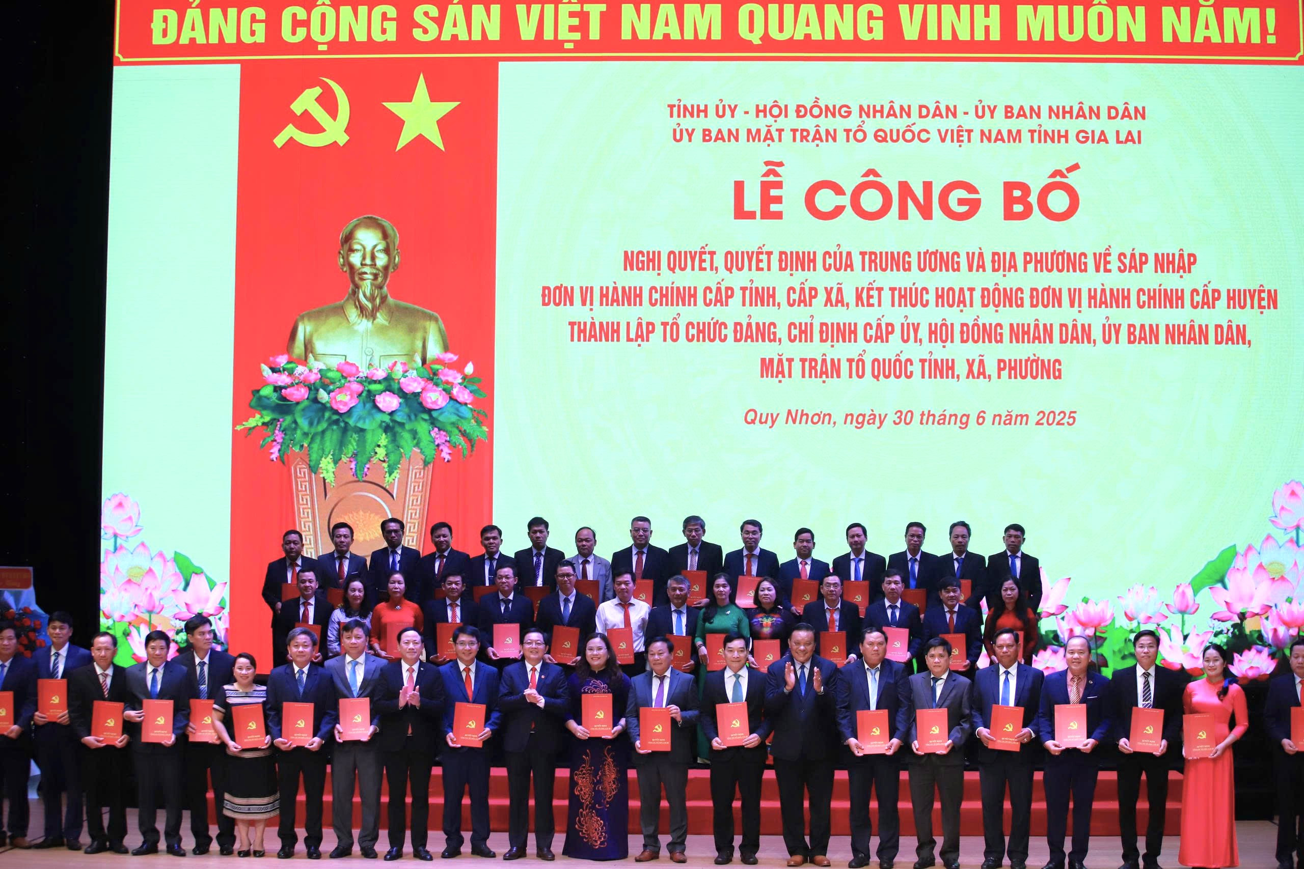 Danh sách Bí thư, Chủ tịch 135 xã, phường của tỉnh Gia Lai mới