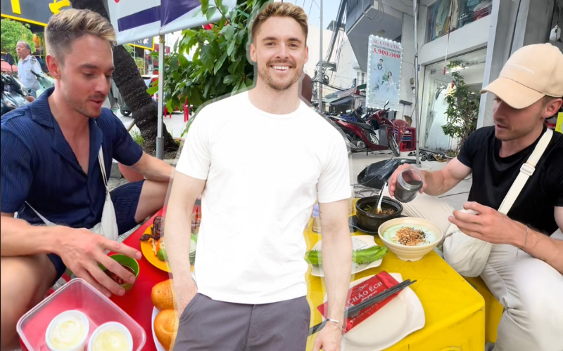 Chàng Tây ăn món Việt chuyên nghiệp nhất mạng xã hội