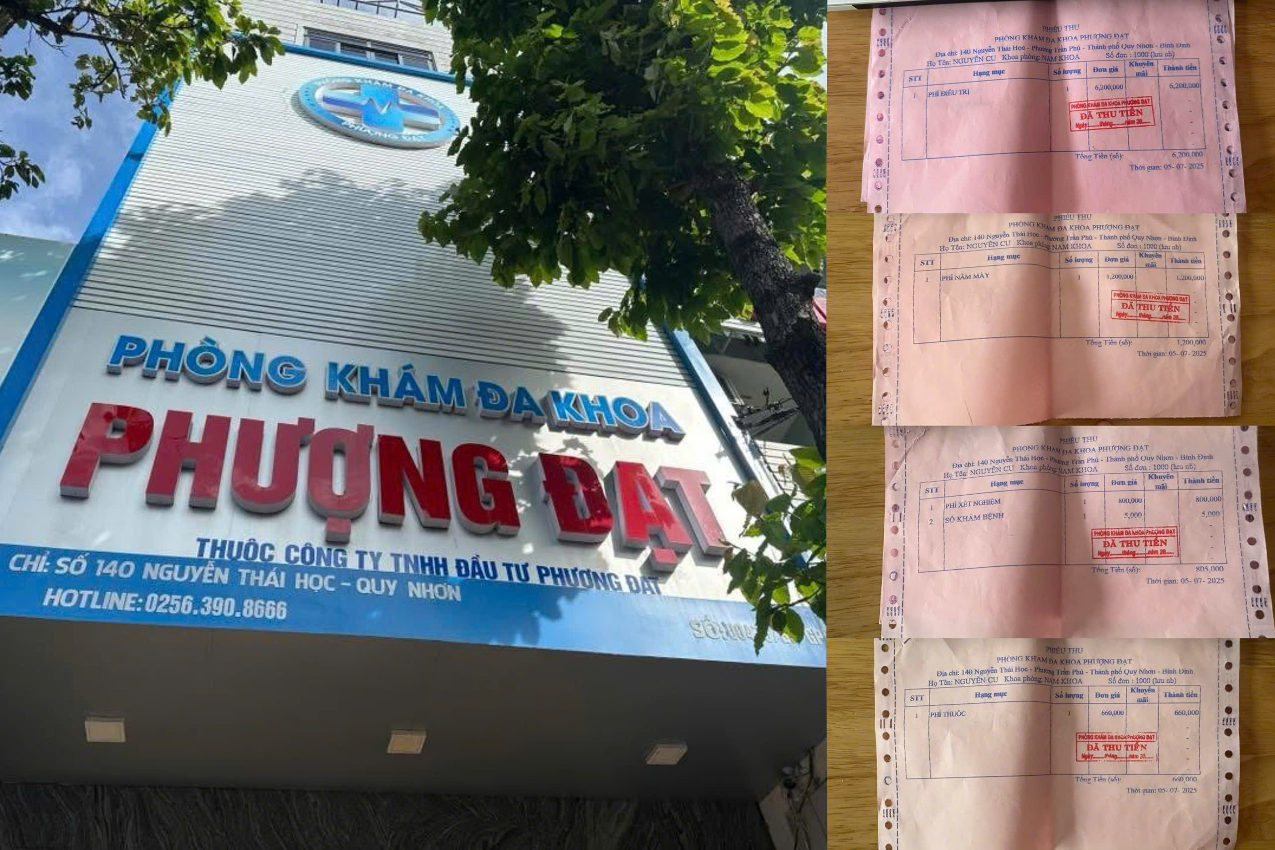 Gia Lai: Đình chỉ phòng khám Phượng Đạt sau bị tố 'chặt chém' bệnh nhân