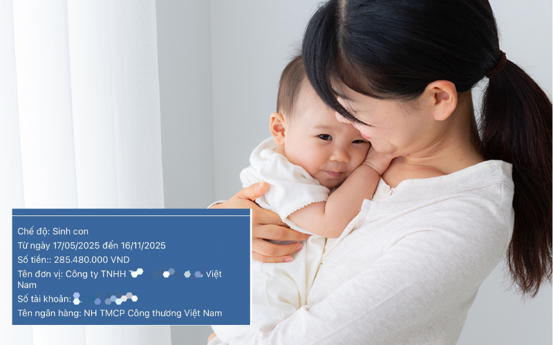 Mẹ bỉm khoe trợ cấp thai sản 285 triệu đồng khiến dân mạng 'phát sốt'