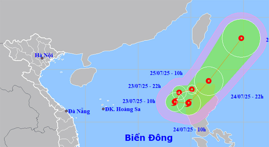 Bão số 3 Wipha vừa tan, gần Biển Đông lại xuất hiện áp thấp nhiệt đới