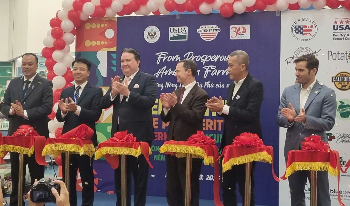 Hơn 80 sản phẩm nông sản Mỹ đồng loạt ra mắt thị trường Việt Nam