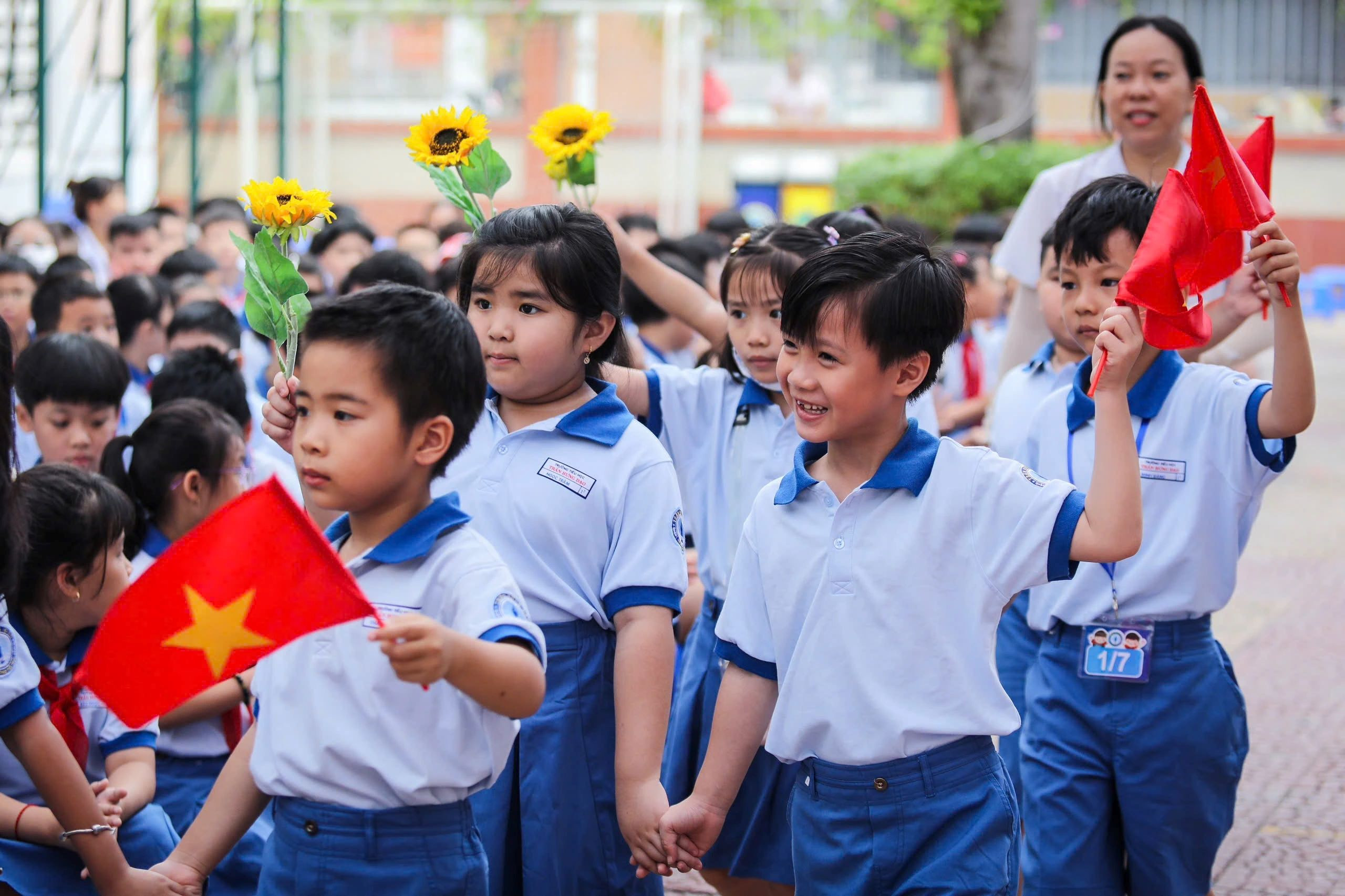 Địa phương nào có nhiều trường học nhất sau hợp nhất?