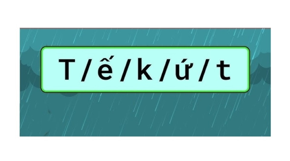 Đố bạn trong 10 giây ghép các chữ cái thành từ có nghĩa
