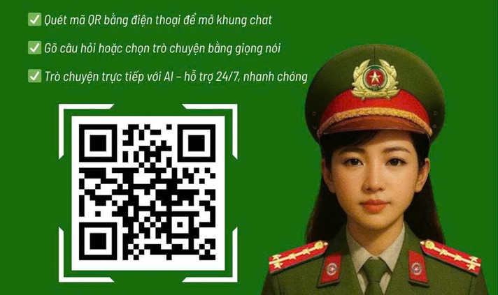 'Cảnh sát AI' Hà Nội trực chiến 24/24, phục vụ người dân trong mọi tình huống