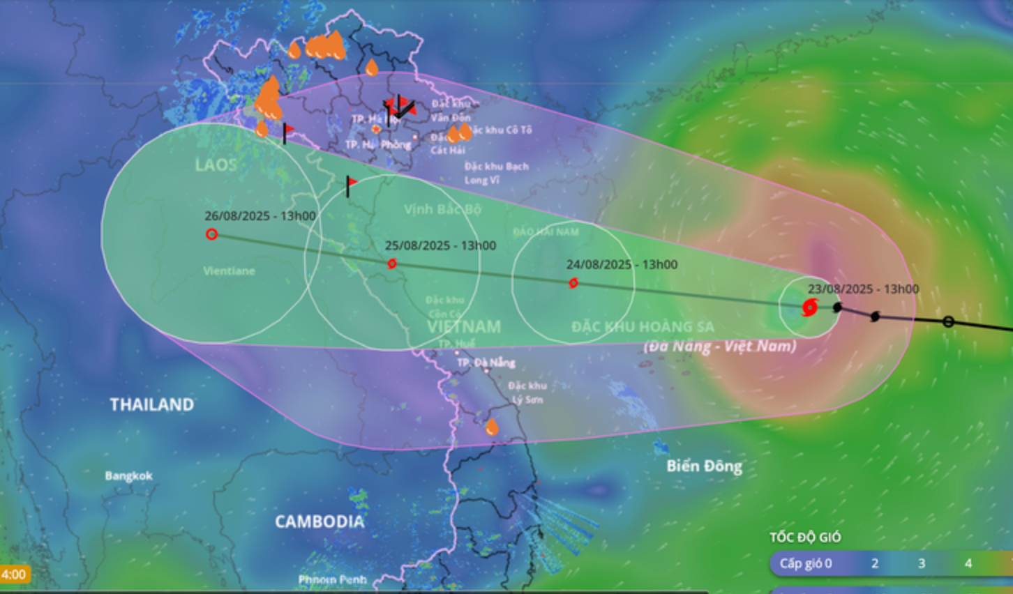 Chuyên gia so sức mạnh, độ nguy hiểm của bão số 5 Kajiki với bão Yagi