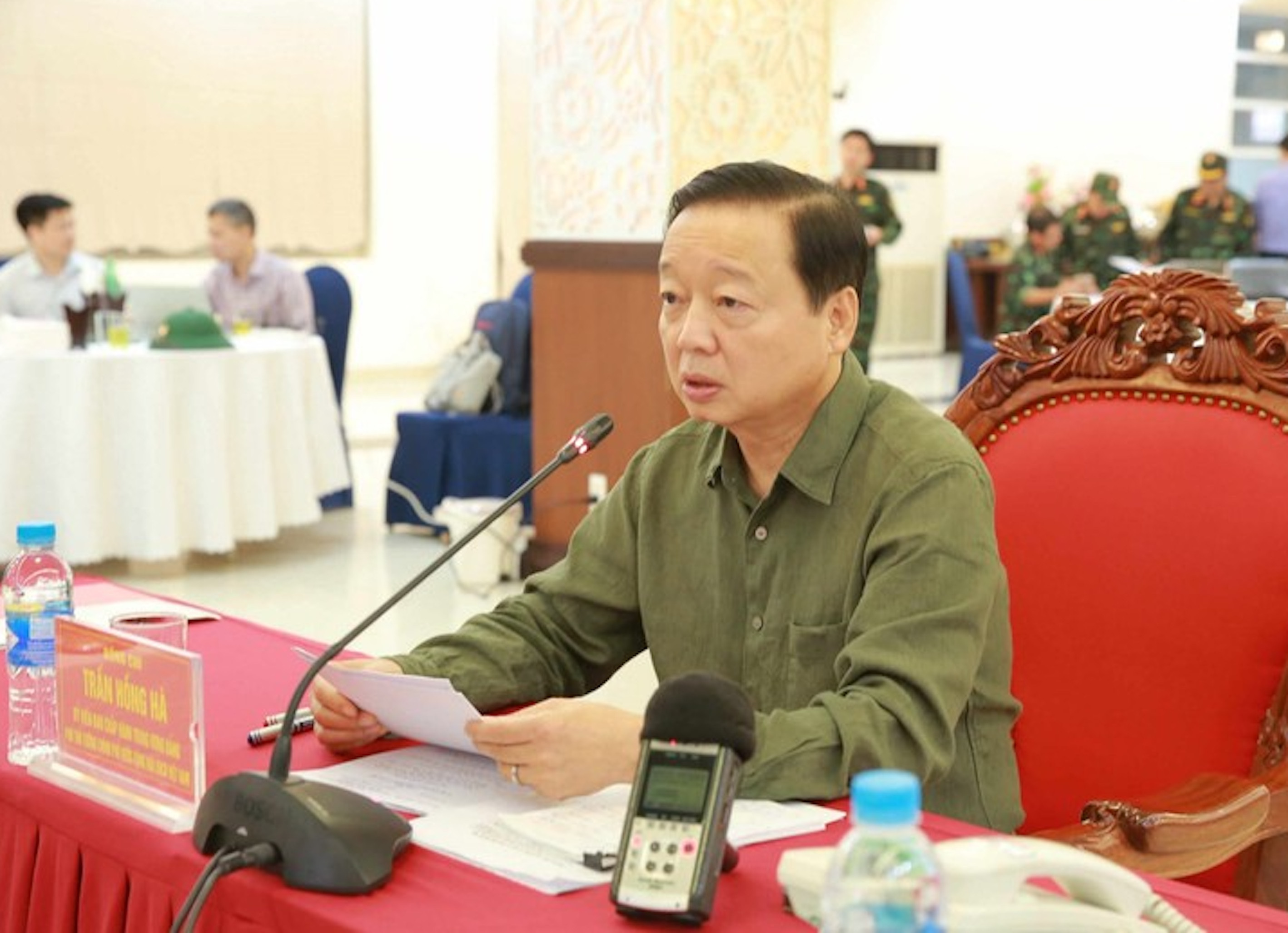 PTT Trần Hồng Hà: Nên dùng drone khảo sát điểm nguy cơ sạt lở, lũ quét sau bão