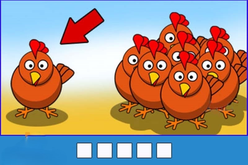 Chỉ ai thông minh mới tìm ra câu đố đuổi hình bắt chữ này