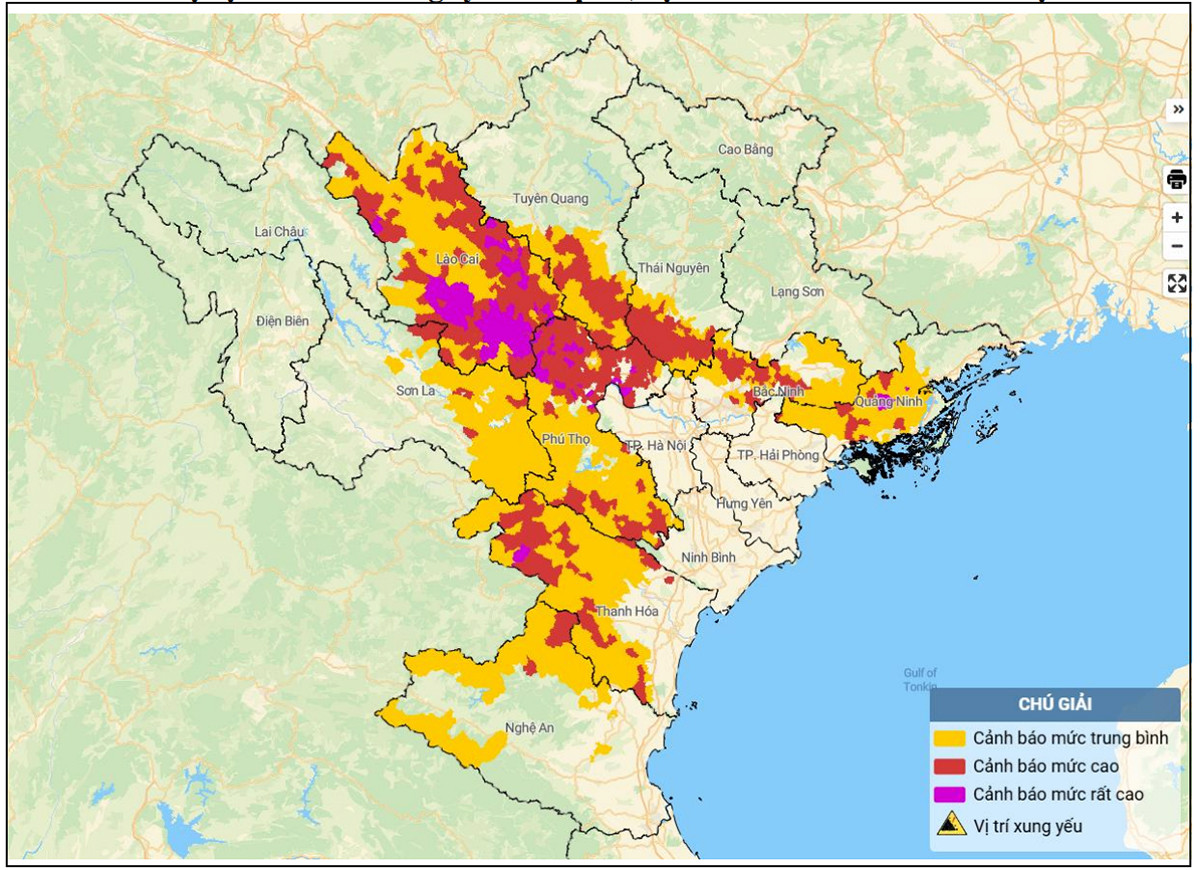 Hơn 500 xã phường nguy cơ sạt lở, lũ quét