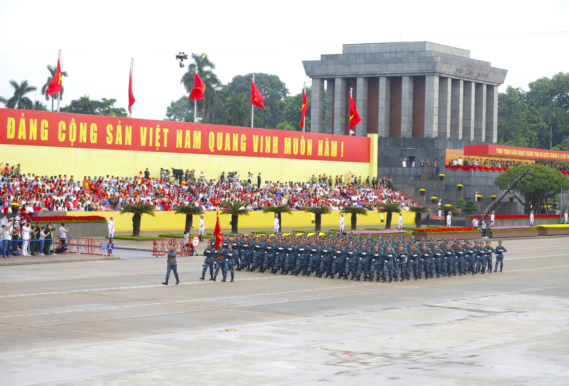 Chi tiết lịch trình Lễ kỷ niệm, Lễ diễu binh diễu hành mừng Quốc khánh 2/9