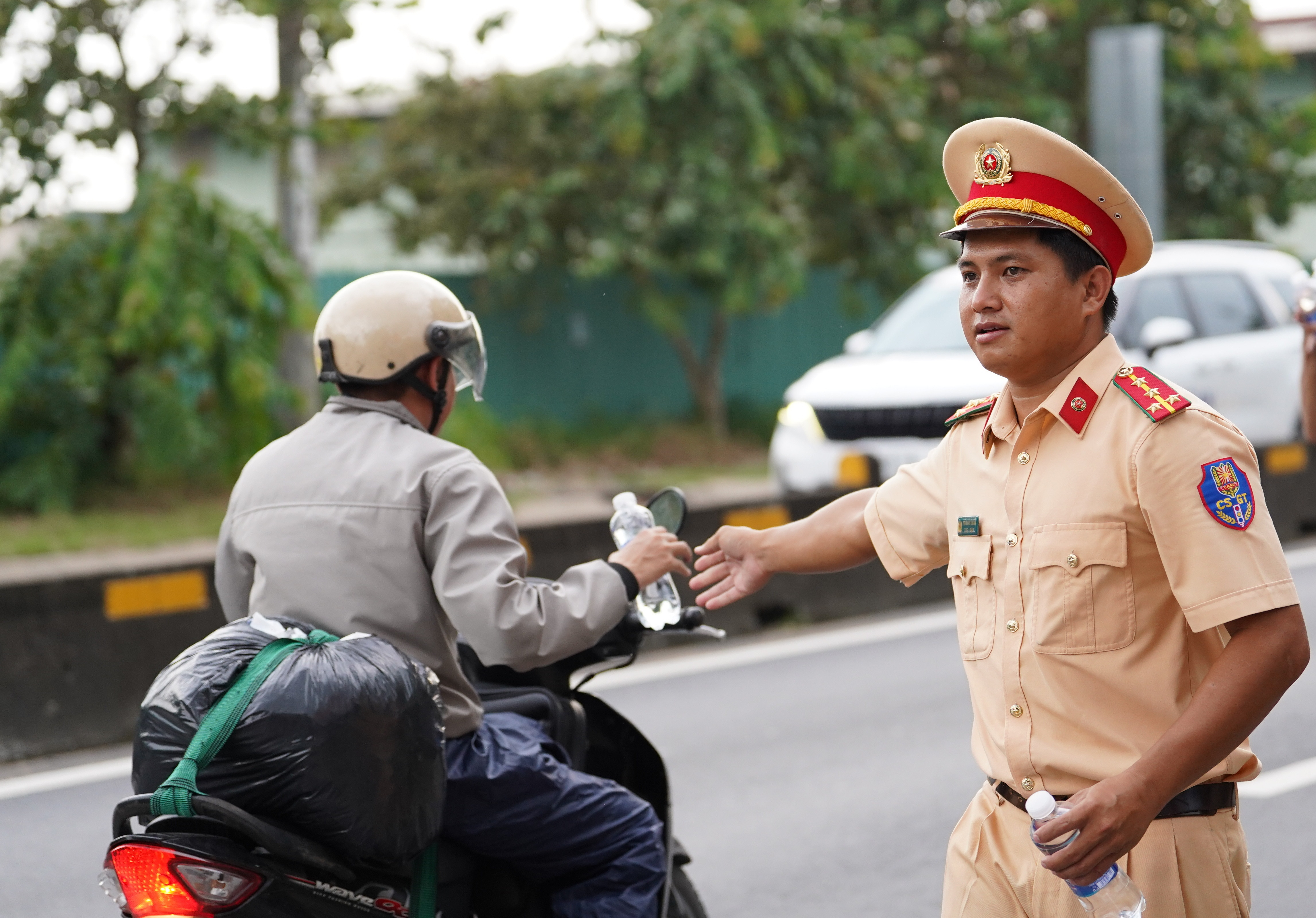 CSGT TP.HCM hướng dẫn lộ trình thay thế tránh kẹt xe sau kỳ nghỉ lễ 2/9