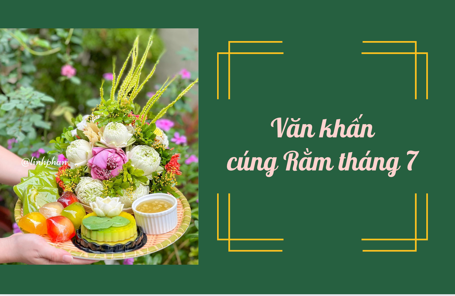 Văn khấn cúng Rằm tháng 7 năm 2025 chuẩn nhất