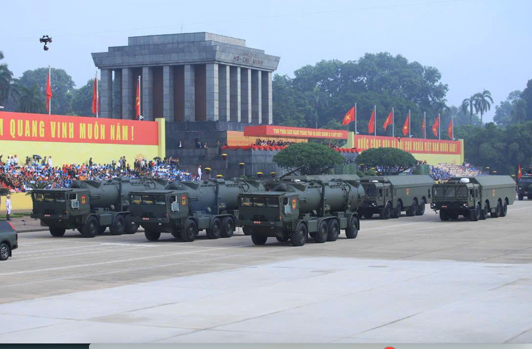 Báo chí quốc tế ấn tượng lễ diễu binh hoành tráng mừng Quốc khánh của Việt Nam