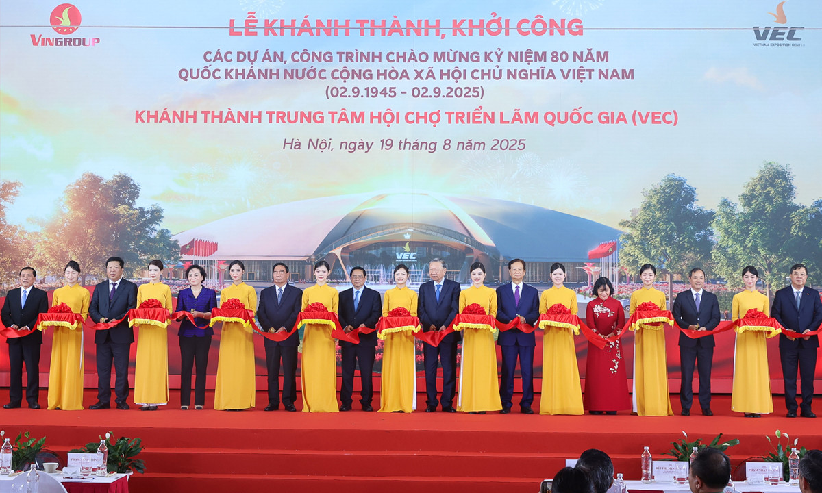 Tổ chức khánh thành, khởi công các dự án lớn mừng Đại hội XIV của Đảng vào 19/12