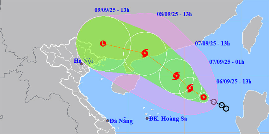 Điểm khác biệt của bão số 7 Tapah sắp hình thành, miền Bắc đón mưa lớn trong 3 ngày
