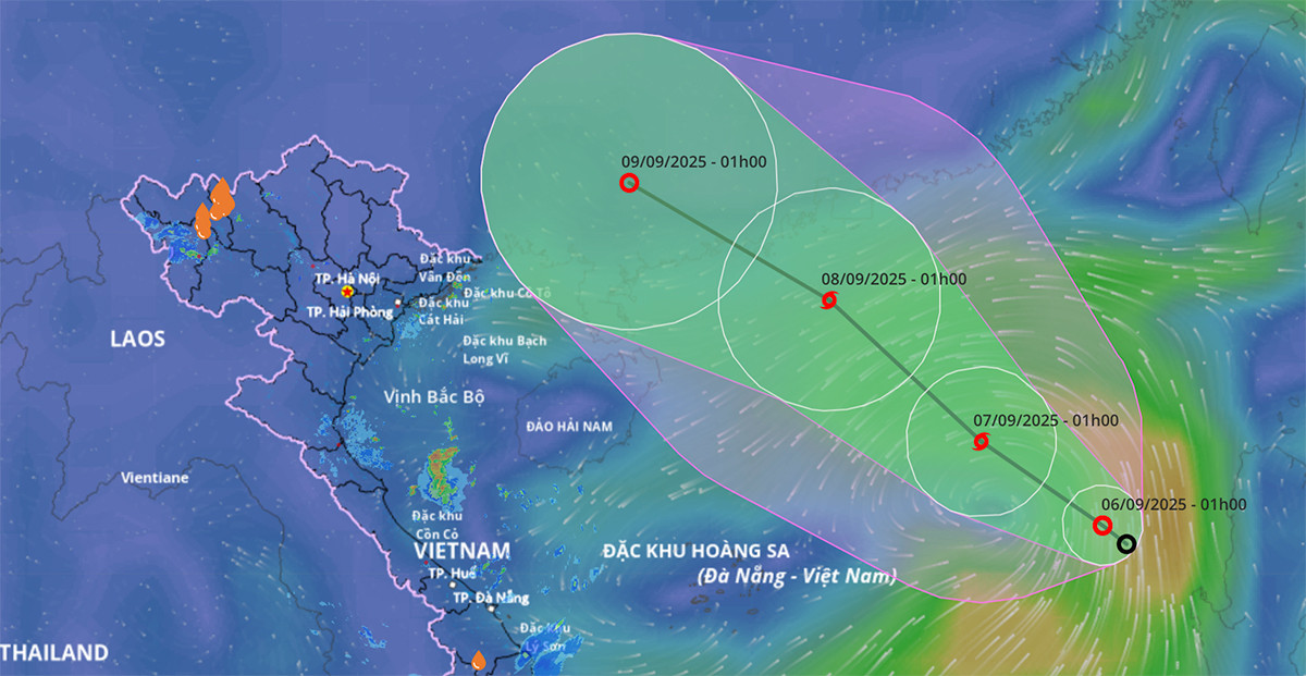 Tin mới nhất về áp thấp nhiệt đới sắp mạnh thành bão và dự báo thời tiết 10 ngày