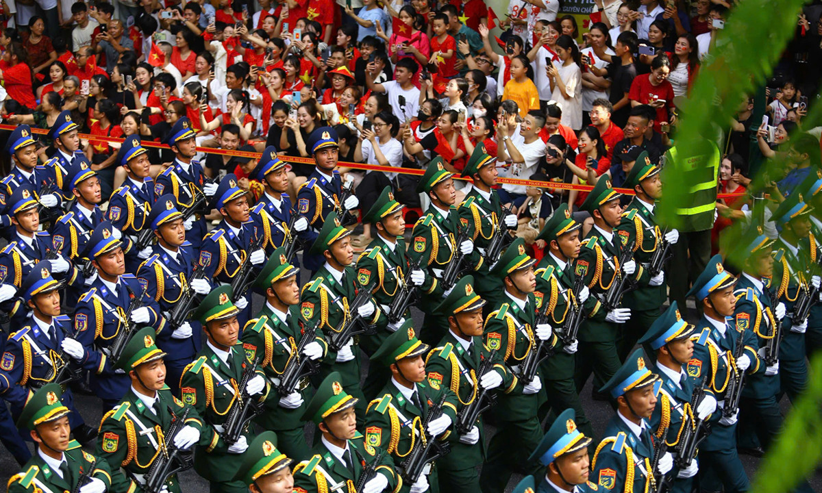 Ông Lê Hải Bình: 79 khối diễu binh, diễu hành và khối 80 là khối Nhân dân