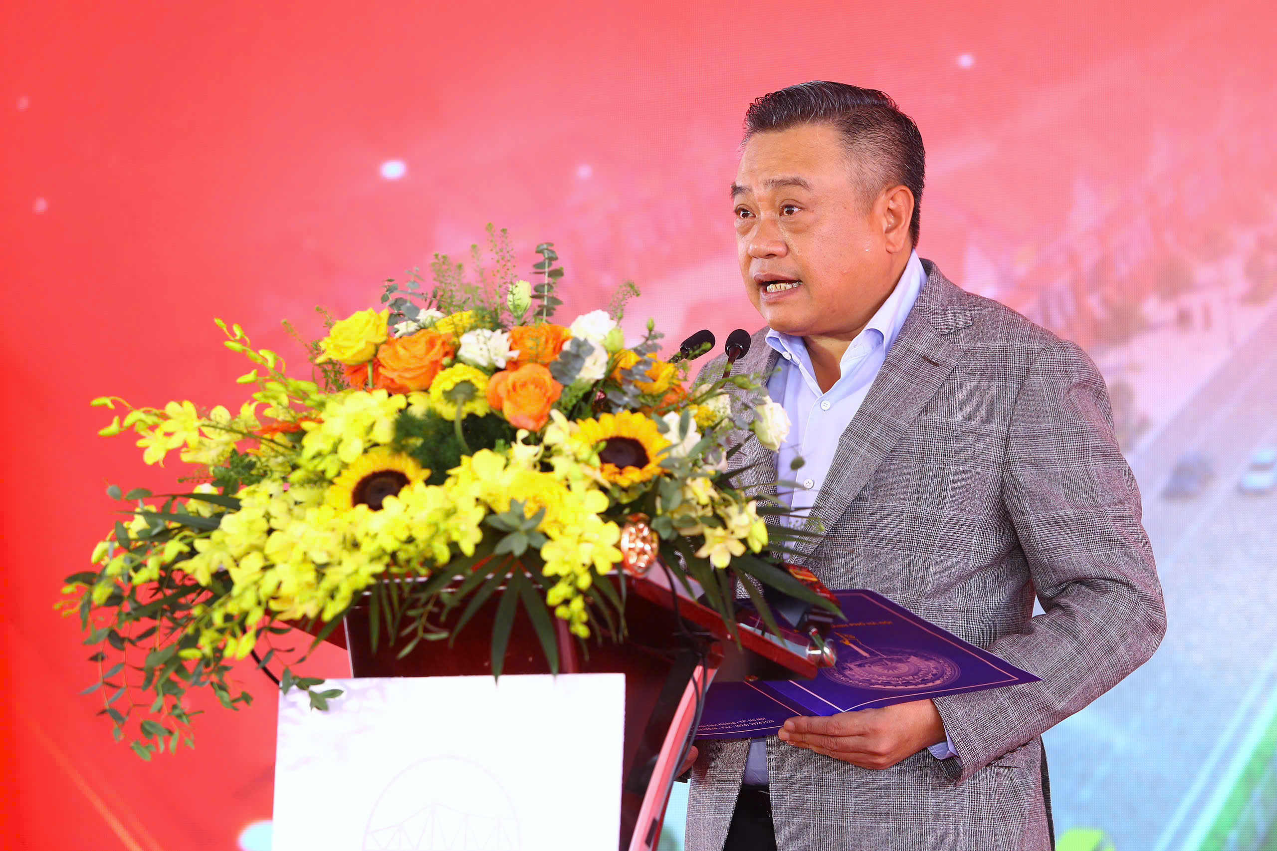 Hà Nội khởi công cao tốc dự án Vành đai 4, vốn đầu tư hơn 56.000 tỷ đồng