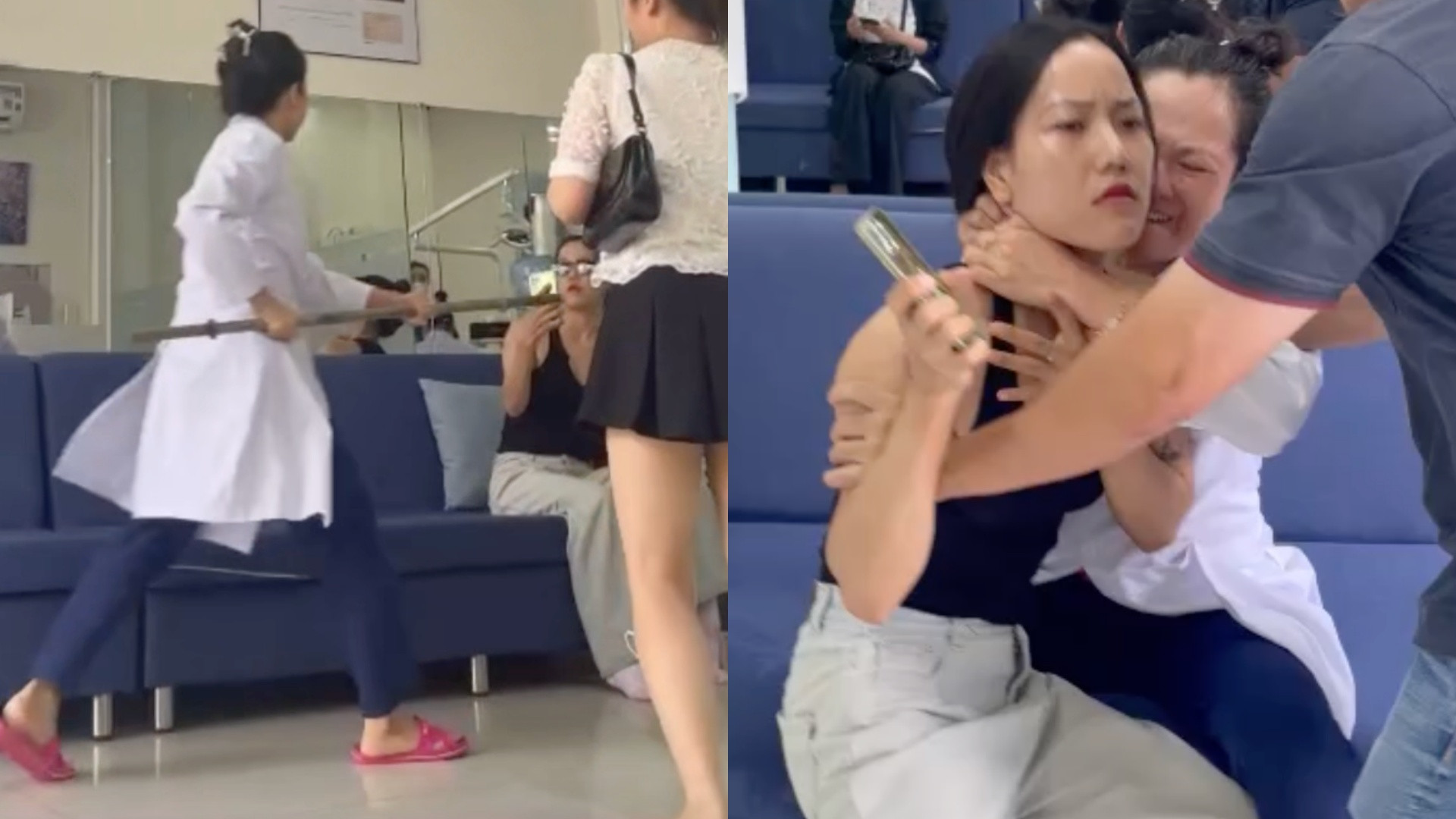 Công an xác minh vụ chủ cơ sở nha khoa ở TP.HCM dùng gậy sắt tấn công khách hàng