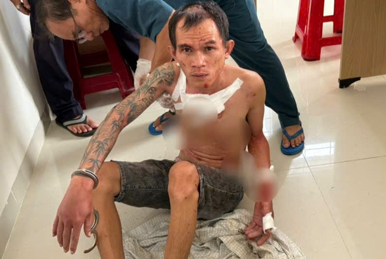 Bắn đạn cao su khống chế nghi phạm sát hại Thiếu tá công an ở Đắk Lắk