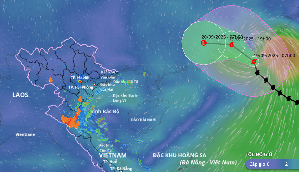 Tin mới nhất bão số 8 Mitag và dự báo thời tiết cả nước 10 ngày tới