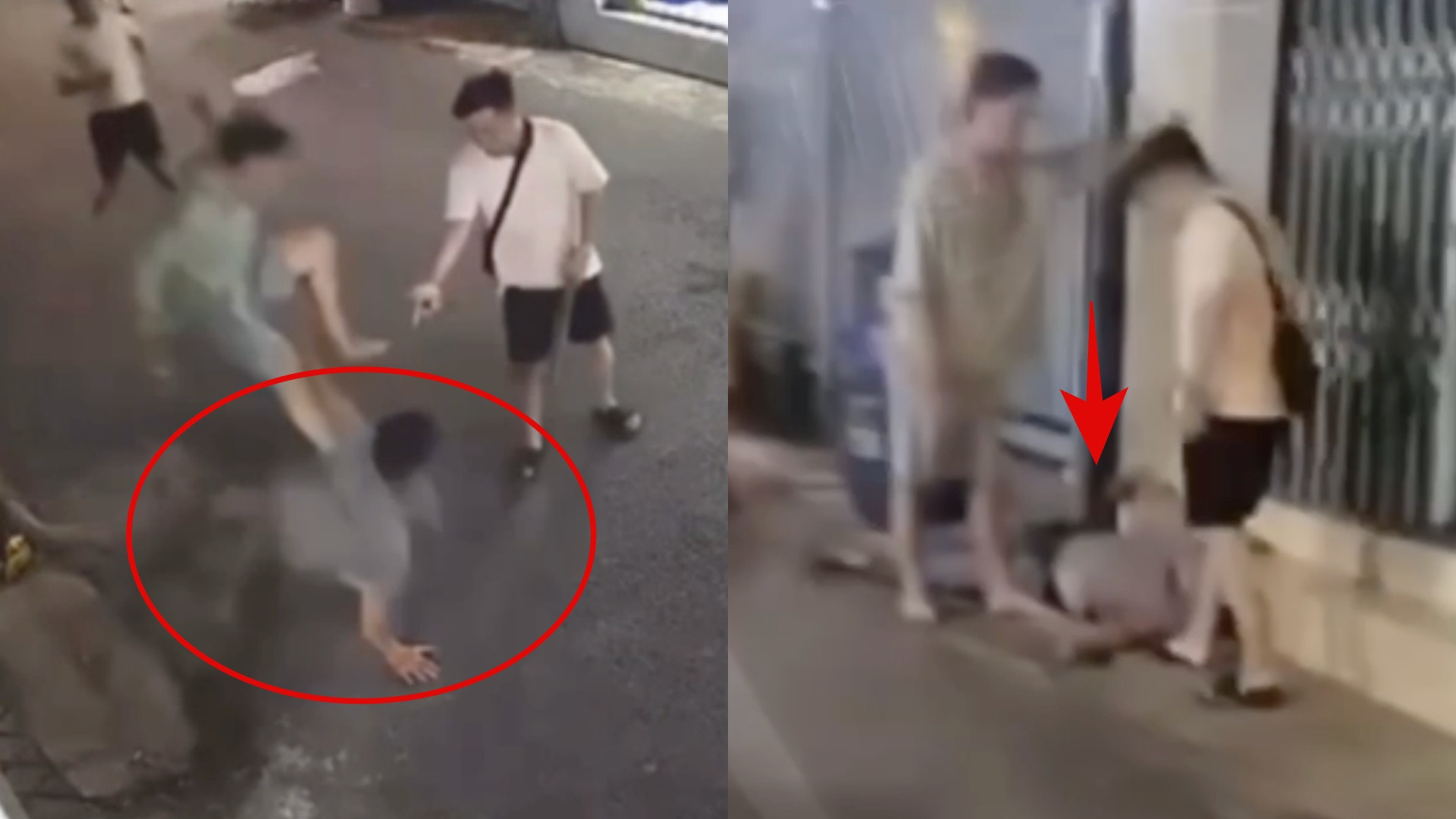 2 thanh niên đuổi đánh người đàn ông đến ngất xỉu trên đường ở TP.HCM