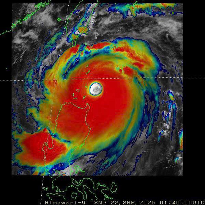 Siêu bão Ragasa thuộc loại 'cực mạnh', vượt qua cả Yagi