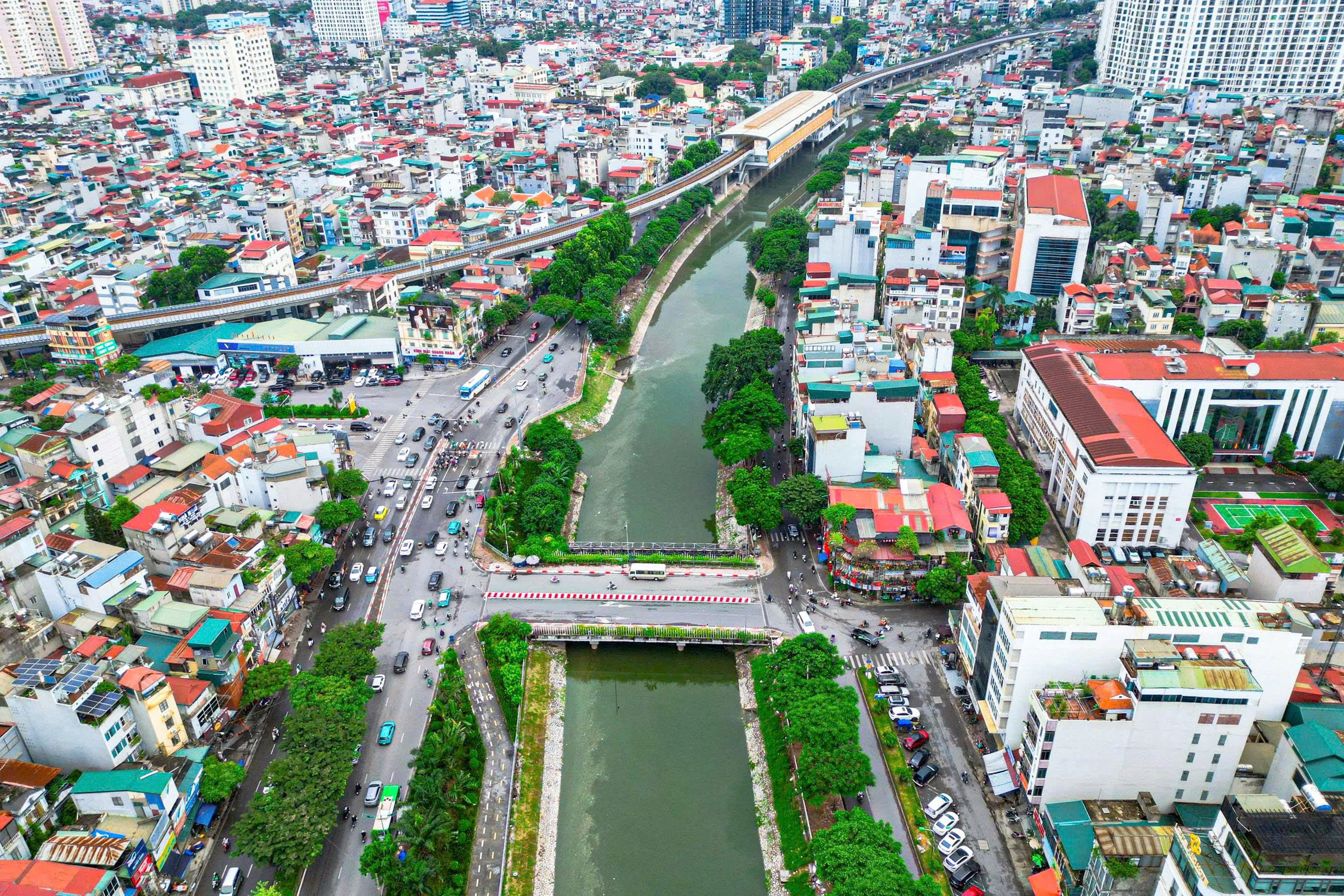 Hà Nội dự kiến chi 4.665 tỷ đồng làm công viên, sân chơi dọc sông Tô Lịch