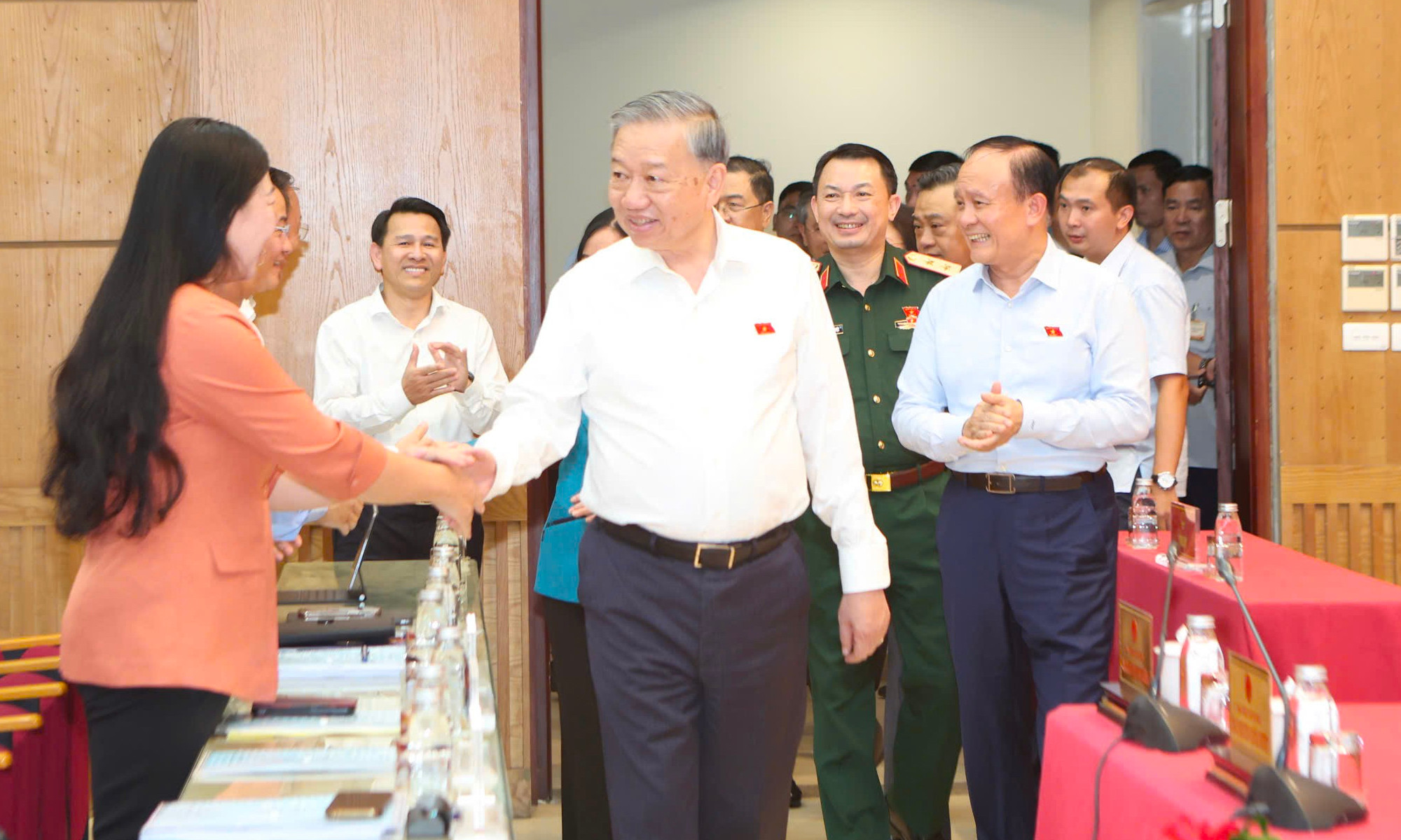 Tổng Bí thư Tô Lâm tiếp xúc cử tri Hà Nội trước Kỳ họp thứ 10, Quốc hội khóa XV