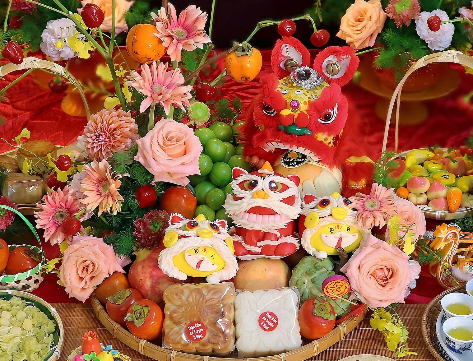 Gợi ý những mâm cỗ Trung thu vừa dễ làm vừa đẹp 