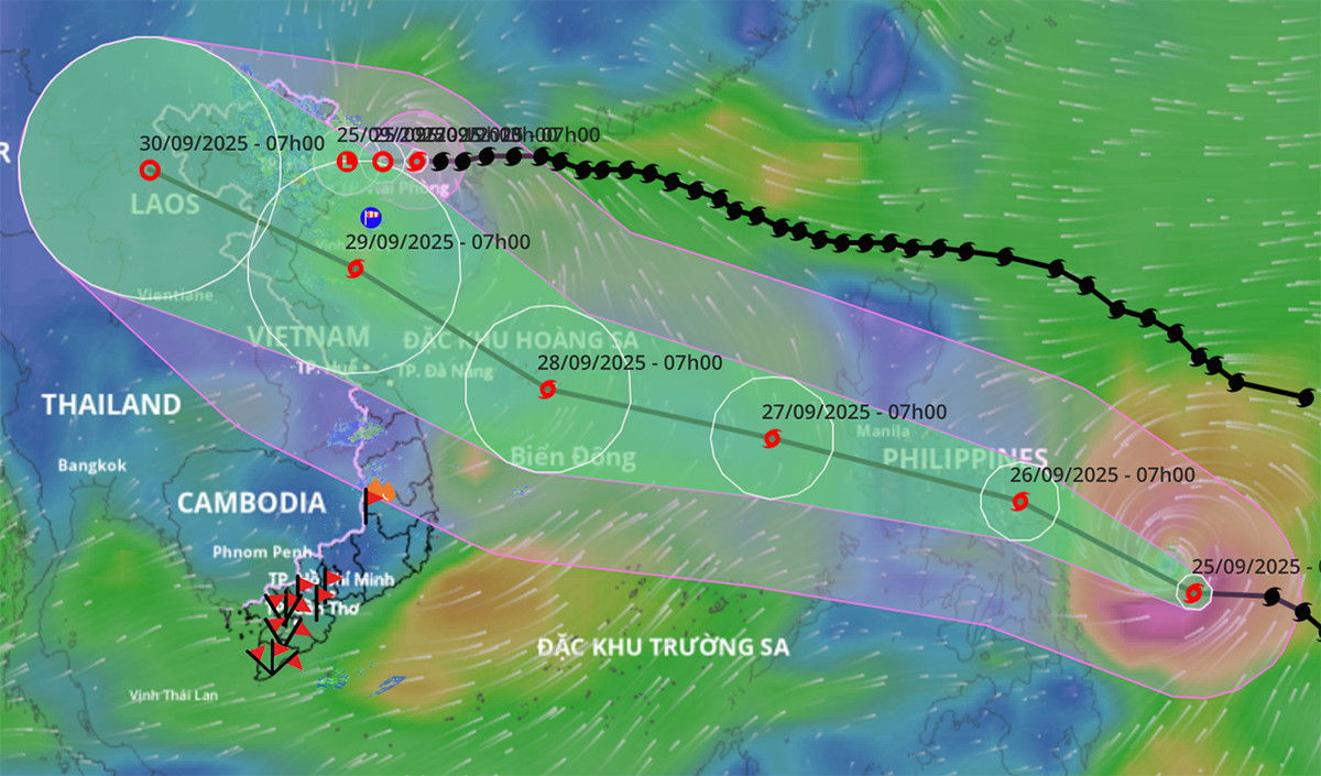 Bão số 9 Ragasa chiều nay đổ bộ Quảng Ninh, bão Bualoi mạnh lên cấp 12