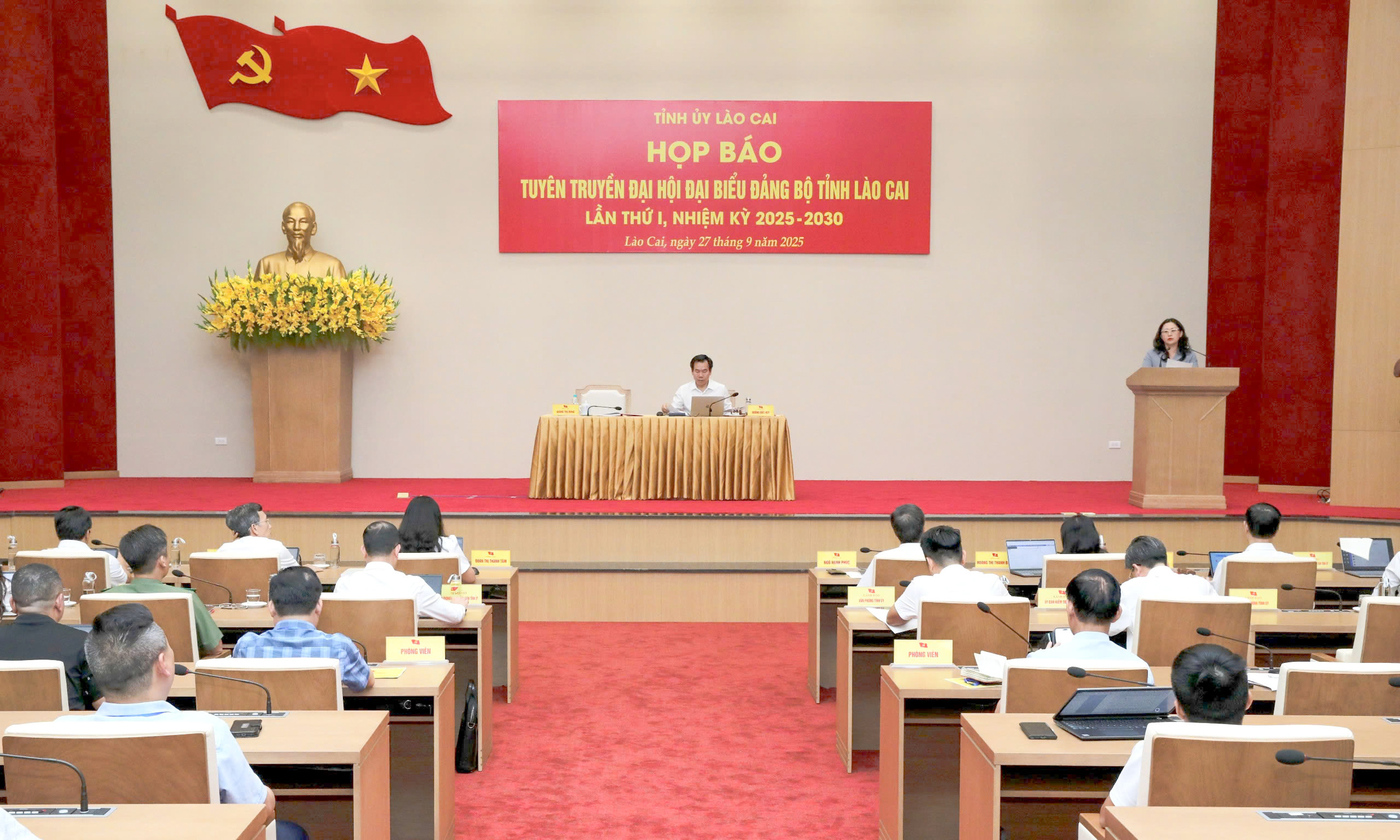 440 đại biểu dự Đại hội đại biểu Đảng bộ tỉnh Lào Cai lần thứ I