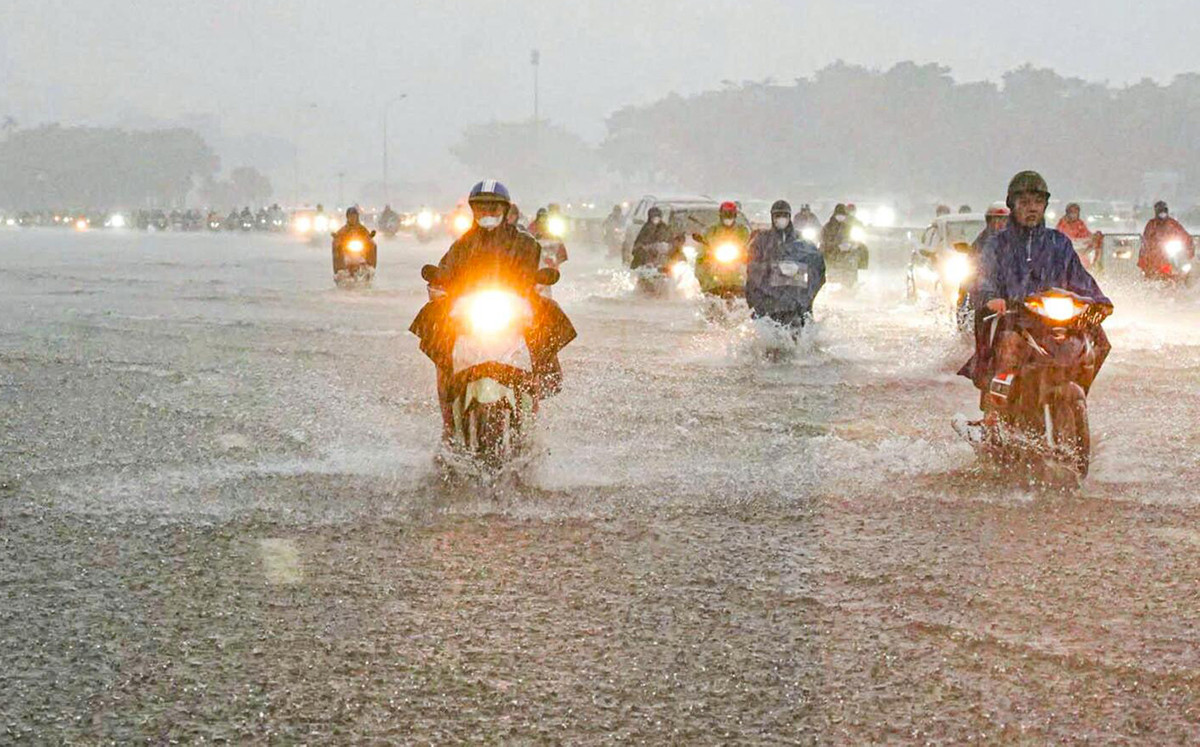 Dự báo thời tiết 10 ngày: Bắc Bộ và Bắc Trung Bộ lại hứng đợt mưa lớn diện rộng