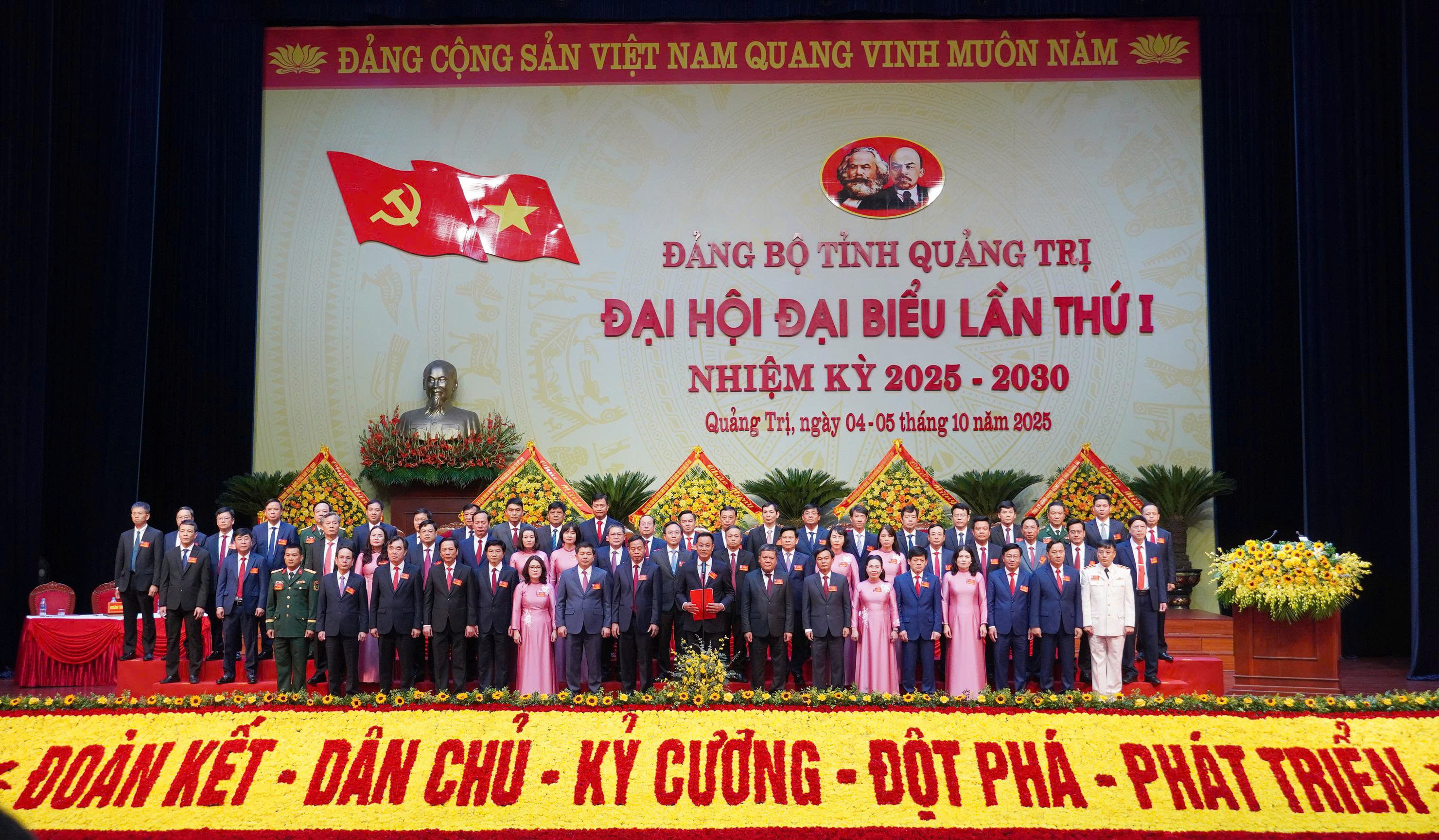 Danh sách Ban Chấp hành Đảng bộ tỉnh Quảng Trị nhiệm kỳ 2025 - 2030