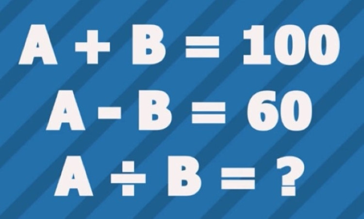 Chỉ người có IQ vô cực mới giải được bài toán dưới đây