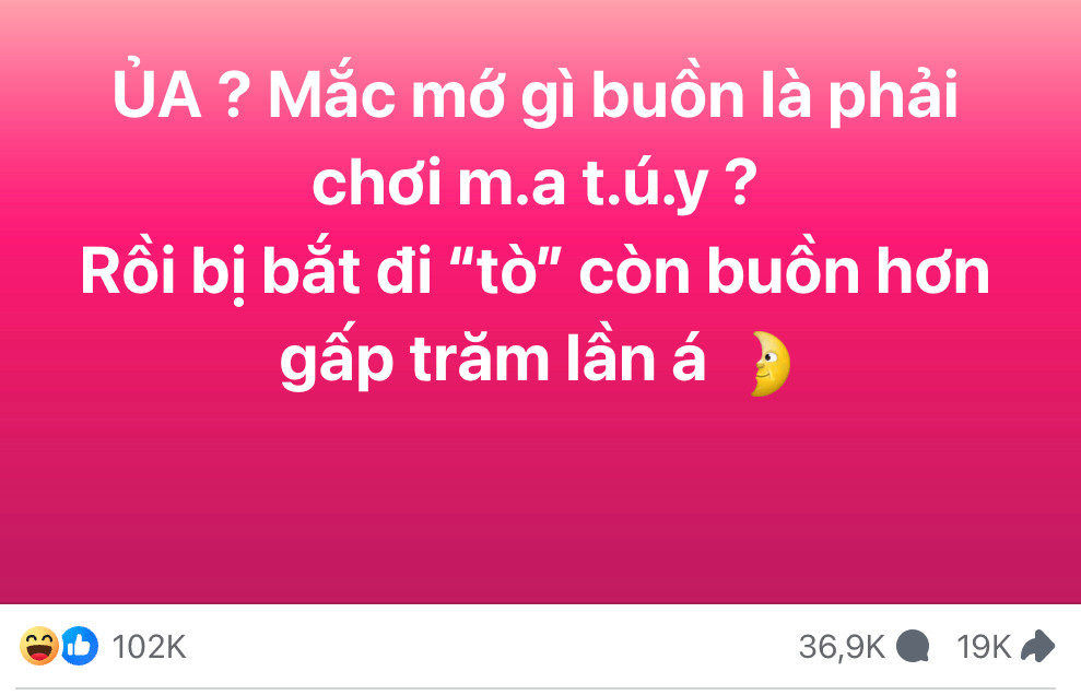 Dân mạng 'sốt' với sự hài hước của fanpage Phòng chống ma túy Công an TP.HCM 