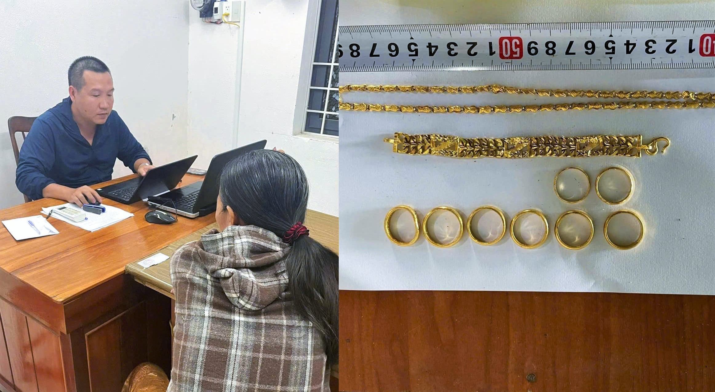 Trộm 23,5 chỉ vàng của hàng xóm sau nhiều lần sang mượn tiền