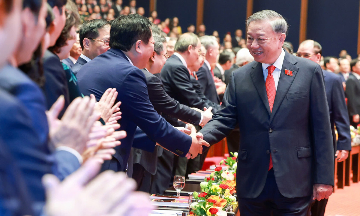 Tổng Bí thư Tô Lâm dự Đại hội đại biểu Đảng bộ Chính phủ lần thứ I