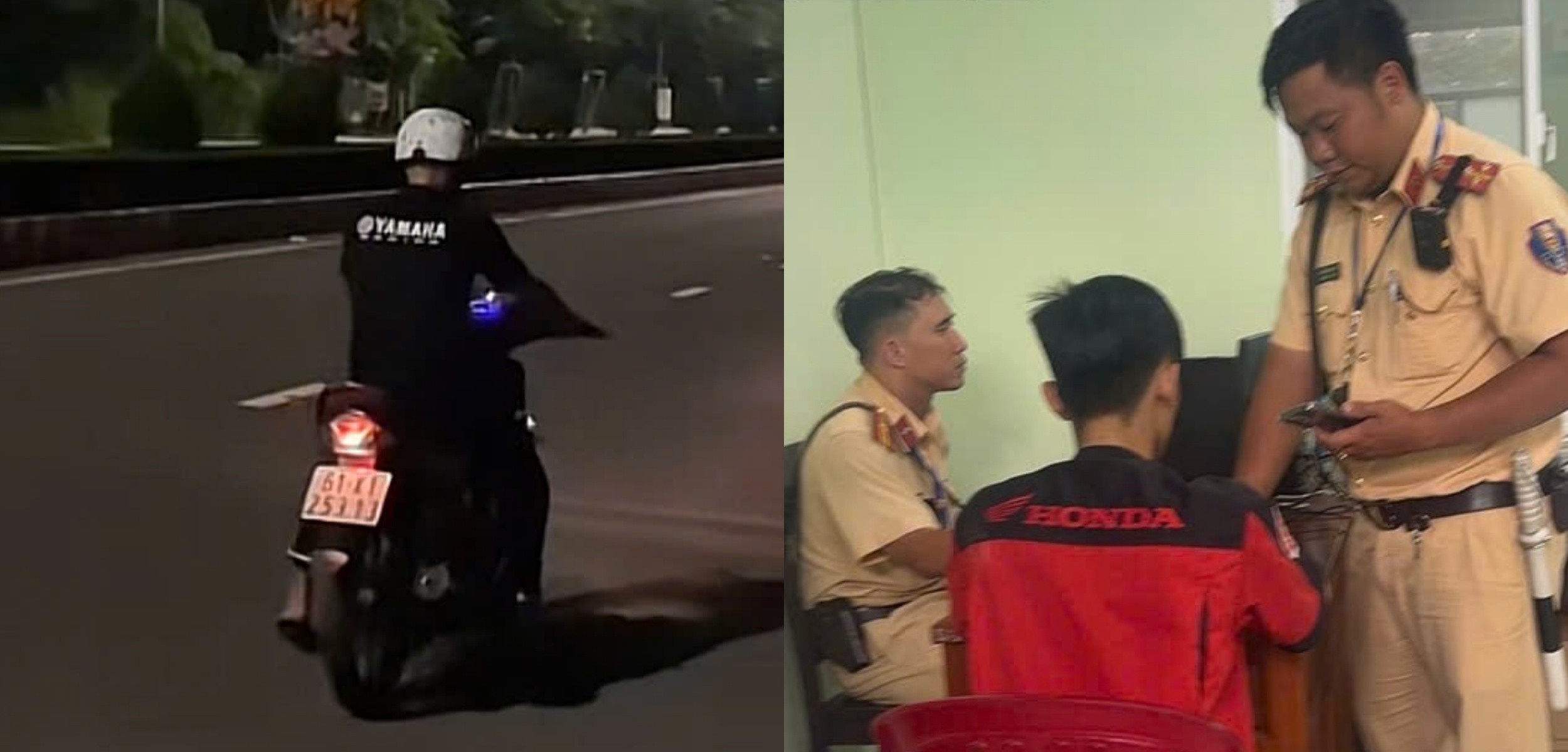 Thanh niên 'bốc đầu' xe khoe TikTok bị phạt tiền và tịch thu phương tiện